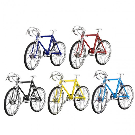 Diecast Model Collections 1:10 Racing Bike Bicycle Toy Enthusiast Decorations