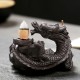 Dragon Pond Backflow Incense Cone Burner Stick Holder Fragrance Fragrant Censer Home Decor