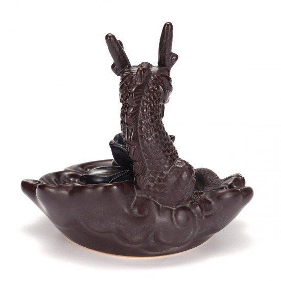 Dragon Smog Ceramic Incense Burner Tea Ceremony With Gift Box and 10pcs Cones Dragon Smog Ceramic Incense Burner Tea Ceremony With Gift Box and 10pcs Cones