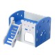 Dual Layer Ladder Hamster House Small Animal Pet Mouse Cage Castle Exercise Toys Dual Layer Ladder Hamster House Small Animal Pet Mouse Cage Castle Exercise Toys