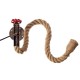 E27 Vintage Industrial Hemp Rope Pipe Wall Light Lamp Sconce Fixture Room Decor E27 Vintage Industrial Hemp Rope Pipe Wall Light Lamp Sconce Fixture Room Decor