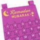 EID Mubarak Felt Calendar Ramadan Kareem Countdown For Eid Party Decor