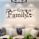 Family Quote Life Love Wall Sticker Removable Art Vinyl Home Decal Decor