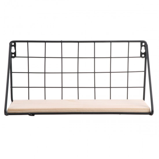Fashion Wooden Iron Storage Holders Home Storage Shelf Wall Hanging Storage Box Fashion Wooden Iron Storage Holders Home Storage Shelf Wall Hanging Storage Box