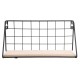 Fashion Wooden Iron Storage Holders Home Storage Shelf Wall Hanging Storage Box Fashion Wooden Iron Storage Holders Home Storage Shelf Wall Hanging Storage Box