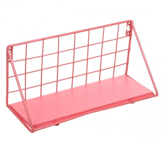 Fashion Wooden Iron Storage Holders Home Storage Shelf Wall Hanging Storage Box Fashion Wooden Iron Storage Holders Home Storage Shelf Wall Hanging Storage Box