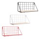Fashion Wooden Iron Storage Holders Home Storage Shelf Wall Hanging Storage Box Fashion Wooden Iron Storage Holders Home Storage Shelf Wall Hanging Storage Box