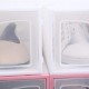 Filp Cover Foldable Clear Plastic Shoe Racks Boxes Storage Organizer Stackable Tidy Single Box Filp Cover Foldable Clear Plastic Shoe Racks Boxes Storage Organizer Stackable Tidy Single Box