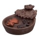 Fish Backflow Incense Burner Censer Stick Holder Decor Gift Zen Buddhist Cones Holder