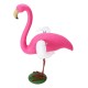 Flamingo Garden Decorations DIY Animal Model Detachable Two-color Wings