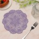 Floral Pattern Cotton Hand Crocheted Doilies Lace Doily