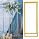 Flower Rack Wedding Metal Art Geometric Column Vase Stand Prop Party Detachable