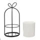 Flower Shelf Rack Versatile Ceramic Vase Stand Metal Planter Iron Shelf for Cactus Flower Shelf Rack Versatile Ceramic Vase Stand Metal Planter Iron Shelf for Cactus