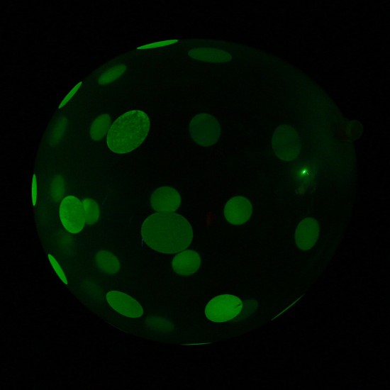 Fluorescent Balloon 12 Inch Luminous Balloon Transparent Luminous Wave Dot Balloon Full Of Flowers Glowing Balloon Fluorescent Balloon 12 Inch Luminous Balloon Transparent Luminous Wave Dot Balloon Full Of Flowers Glowing Balloon