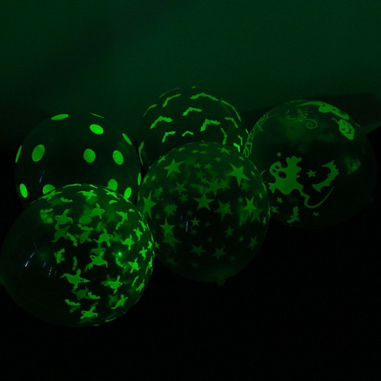 Fluorescent Balloon 12 Inch Luminous Balloon Transparent Luminous Wave Dot Balloon Full Of Flowers Glowing Balloon Fluorescent Balloon 12 Inch Luminous Balloon Transparent Luminous Wave Dot Balloon Full Of Flowers Glowing Balloon