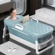 Foldable Bathtub Household Adult Child Bathing Bath Barrel Spa Bathtub Thickening