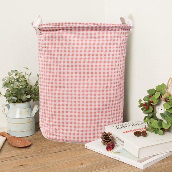 Foldable Large Storage Laundry Hamper Clothes Baskets Sorter Canvas Laundry Washing Bag