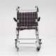 Foldable Lightweight Wheelchair Footrest Backrest Transport Folding Wheels