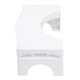 Foldable Toilet Stool Potty Chair Plastic Non-slip Bathroom White Sit Footstool Decorations Foldable Toilet Stool Potty Chair Plastic Non-slip Bathroom White Sit Footstool Decorations