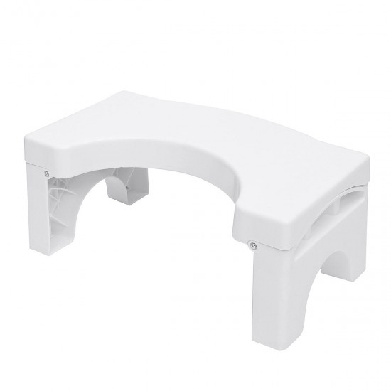 Foldable Toilet Stool Potty Chair Plastic Non-slip Bathroom White Sit Footstool Decorations Foldable Toilet Stool Potty Chair Plastic Non-slip Bathroom White Sit Footstool Decorations