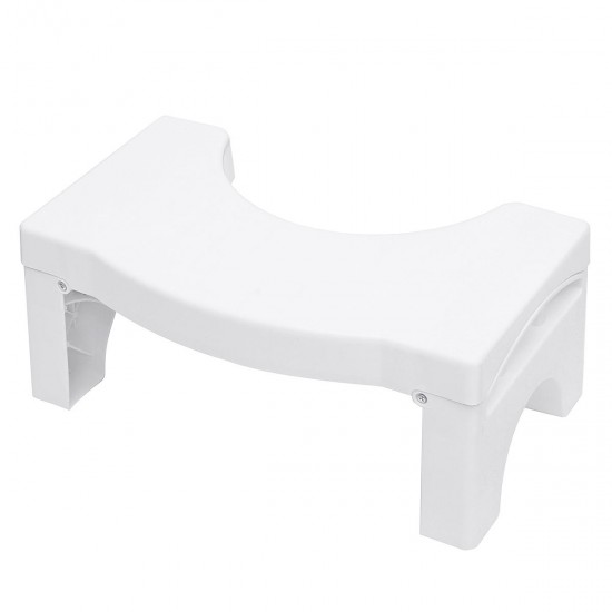 Foldable Toilet Stool Potty Chair Plastic Non-slip Bathroom White Sit Footstool Decorations Foldable Toilet Stool Potty Chair Plastic Non-slip Bathroom White Sit Footstool Decorations