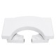 Foldable Toilet Stool Potty Chair Plastic Non-slip Bathroom White Sit Footstool Decorations Foldable Toilet Stool Potty Chair Plastic Non-slip Bathroom White Sit Footstool Decorations