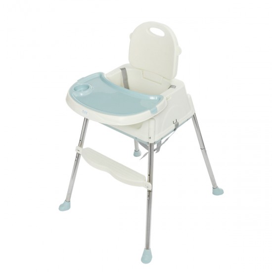 Folding 3 in 1 Baby Infant Dining High Chair Toddler Feeding Table Booster