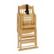 Folding Adjustable Baby Wooden High Chair Table Seat Toddler Feeding Highchair Folding Adjustable Baby Wooden High Chair Table Seat Toddler Feeding Highchair