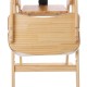 Folding Adjustable Baby Wooden High Chair Table Seat Toddler Feeding Highchair Folding Adjustable Baby Wooden High Chair Table Seat Toddler Feeding Highchair