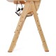 Folding Adjustable Baby Wooden High Chair Table Seat Toddler Feeding Highchair Folding Adjustable Baby Wooden High Chair Table Seat Toddler Feeding Highchair