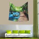 Forest Art Tapestry Wall Hanging Throw Bedspread Beach Towel Cloth Home Decor Forest Art Tapestry Wall Hanging Throw Bedspread Beach Towel Cloth Home Decor