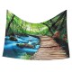 Forest Art Tapestry Wall Hanging Throw Bedspread Beach Towel Cloth Home Decor Forest Art Tapestry Wall Hanging Throw Bedspread Beach Towel Cloth Home Decor