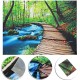 Forest Art Tapestry Wall Hanging Throw Bedspread Beach Towel Cloth Home Decor Forest Art Tapestry Wall Hanging Throw Bedspread Beach Towel Cloth Home Decor