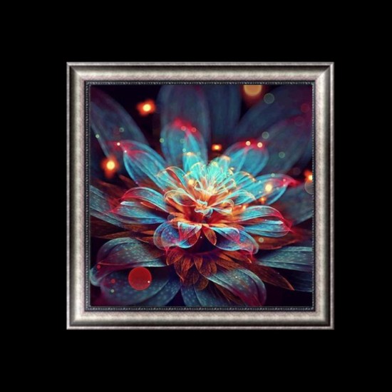 Full 5D Diamond Paintings Tool Abstract Flower Craft Stitch Tools Home Wall Decorations