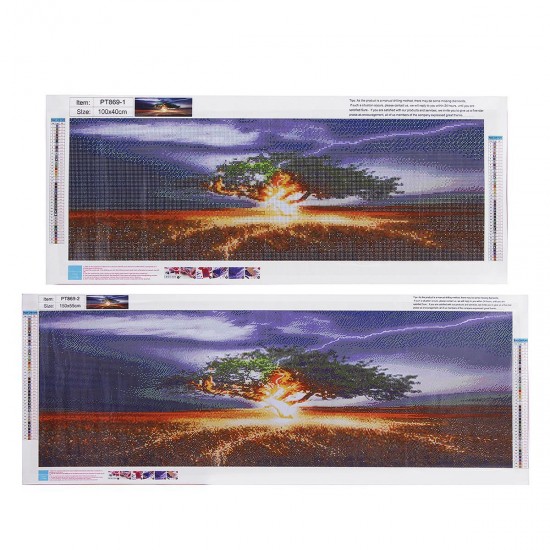 Full 5D Diamond Paintings Tool Sunset Tree Embroidery Canvas Art Crafts DIY Decor Full 5D Diamond Paintings Tool Sunset Tree Embroidery Canvas Art Crafts DIY Decor