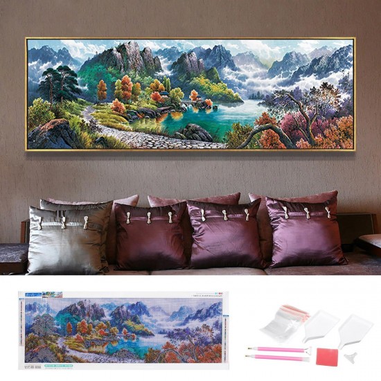 Full Drill DIY 5D Diamond Scenery Embroidery Art Painting Kits Home Decorations