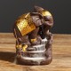 Ganesha Backflow Incense Burner Elephant G od Censer Stick Holder