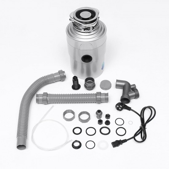 Garbage Disposal 1.0 HP Continuous Feed Home Kitchen Food Waste 2600 RPM Garbage Disposal 1.0 HP Continuous Feed Home Kitchen Food Waste 2600 RPM