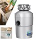 Garbage Disposal 1.0 HP Continuous Feed Home Kitchen Food Waste 2600 RPM