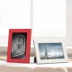 Geometry 6 Inch Picture Frame MDF Natural Photo Display Desktop Photo Frame Holder High Definition