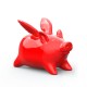 Geometry Flying Pig Decorations Piggy Bank Saving Money Coin Chinese Red Ornament Geometry Flying Pig Decorations Piggy Bank Saving Money Coin Chinese Red Ornament