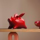 Geometry Flying Pig Decorations Piggy Bank Saving Money Coin Chinese Red Ornament Geometry Flying Pig Decorations Piggy Bank Saving Money Coin Chinese Red Ornament
