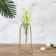 Glass Planter Test Tube Vase Pot + Retro Iron Stand Holder Plants Flowers Decoration