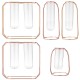 Glass Vase Flower Holder Plant Container Metal Line for Decorations Glass Vase Flower Holder Plant Container Metal Line for Decorations