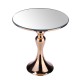 Gold Mirror Cake Dessert Stand Holder Round Metal Wedding Party Display Decorations Gold Mirror Cake Dessert Stand Holder Round Metal Wedding Party Display Decorations