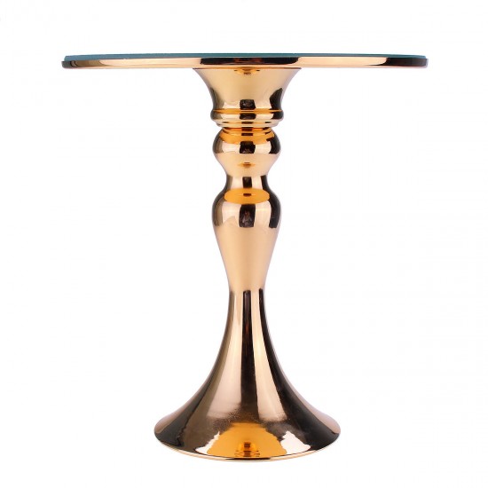 Gold Mirror Cake Dessert Stand Holder Round Metal Wedding Party Display Decorations Gold Mirror Cake Dessert Stand Holder Round Metal Wedding Party Display Decorations