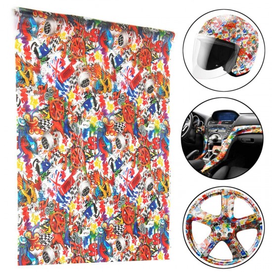 Graffiti Film Hydrographic Water Transfer DIY Printing DIP Hydro Dipping Decorations Graffiti Film Hydrographic Water Transfer DIY Printing DIP Hydro Dipping Decorations