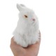 Gray/Yellow/Brown/White Rabbits Handmade Easter Bunnies Home Decorations Desktop Ornament Gray/Yellow/Brown/White Rabbits Handmade Easter Bunnies Home Decorations Desktop Ornament
