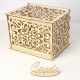 Greeting Card Box Wedding Decor Supplies Decorations Wooden Gift Case