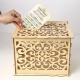 Greeting Card Box Wedding Decor Supplies Decorations Wooden Gift Case